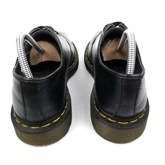 Dr. Martens Black Leather Flats - Picture 9 of 11